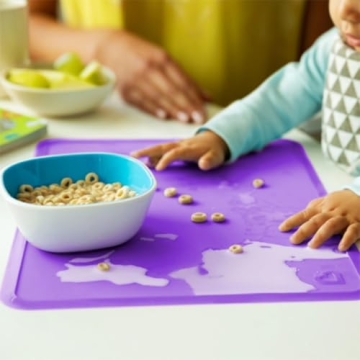 Munchkin Spotless Silicone Placemats for Kids - 2 Pack