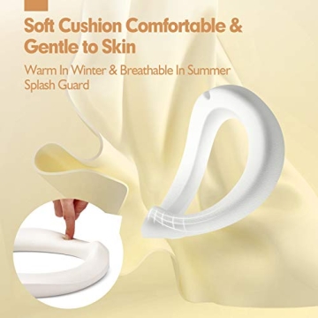 Potty Training Seat for Toddlers with Soft Cushion Design