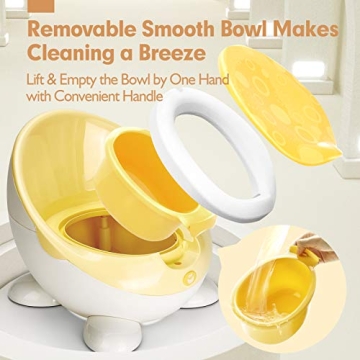 Potty Training Seat for Toddlers with Soft Cushion Design