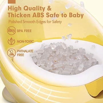 Potty Training Seat for Toddlers with Soft Cushion Design