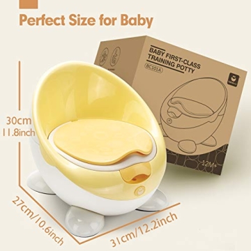 Potty Training Seat for Toddlers with Soft Cushion Design