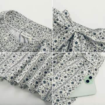 GRACE KARIN Women's Floral Wide Leg Palazzo Pants