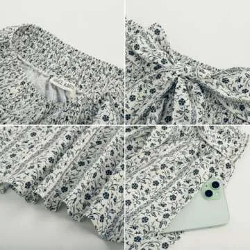 GRACE KARIN Women's Floral Wide Leg Palazzo Pants