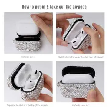Luxurious Rhinestone AirPods Pro Case - Sparkly Protection