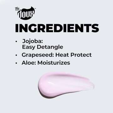 The Doux One Love Co-Wash, Hydrating Co-Wash to Cleanse and Condition Hair, Hair Detangler, Suitable for All Curl Types