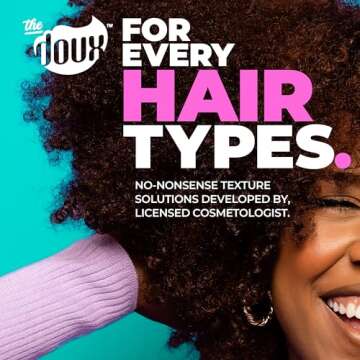 The Doux One Love Co-Wash, Hydrating Co-Wash to Cleanse and Condition Hair, Hair Detangler, Suitable for All Curl Types