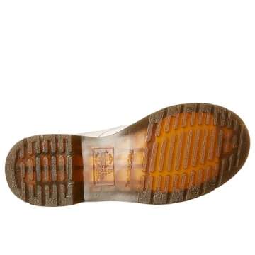 Dr. Martens Women's 1460 W Patent Leather Boots - White