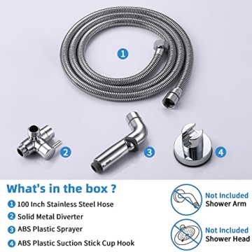 G-Promise Multifunctional Dog Shower Sprayer Attachment