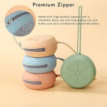 BPA Free Silicone Pacifier Holder Case for Babies On The Go