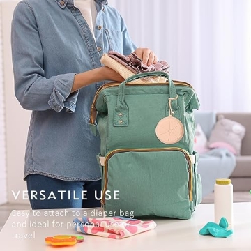 BPA Free Silicone Pacifier Holder Case for Babies On The Go