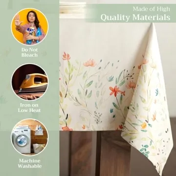 Maison d' Hermine Elegant 100% Cotton Table Cloth 54x72