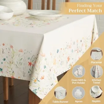 Maison d' Hermine Elegant 100% Cotton Table Cloth 54x72
