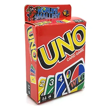 World's Smallest UNO Fun For Family And Travels