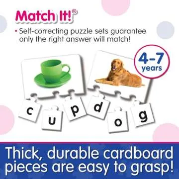Match It! Letters Educational Puzzles for Kids 4+