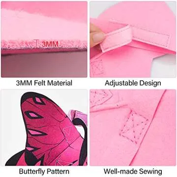 Butterfly Wings for Dogs Dog Halloween Costume, Cat Dog Butterfly Wings Cats Halloween Dog Costume Butterfly Dog Costumes, Christmas Halloween Dog Wings Butterfly Wings for Cats Small Dogs Puppy
