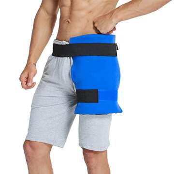 Reusable Gel Ice Pack for Swelling Relief and Recovery