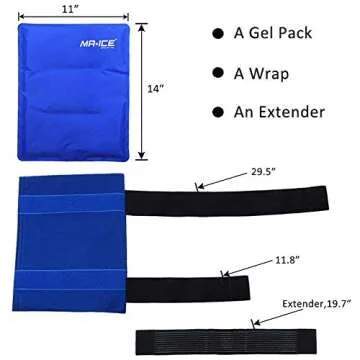 Reusable Gel Ice Pack for Swelling Relief and Recovery