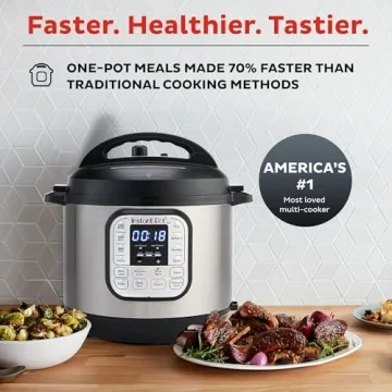 Instant Pot DUO80 8 Qt Multi-Cooker for Effortless Cooking
