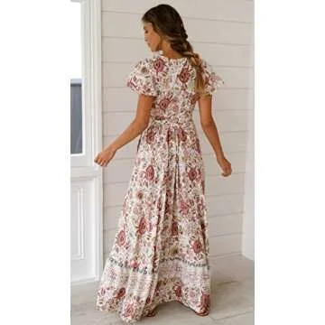 Stylish Floral Maxi Dress for Summer Adventures