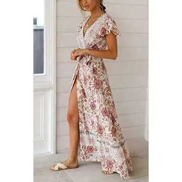 Stylish Floral Maxi Dress for Summer Adventures