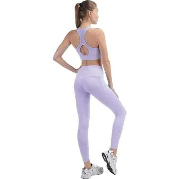Inmarces Women's 5 PCS Yoga & Tracksuit Set