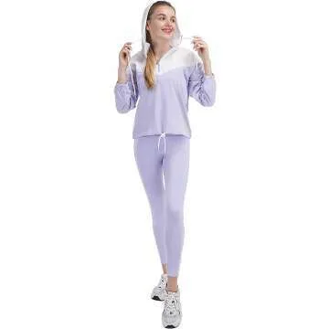 Inmarces Women's 5 PCS Yoga & Tracksuit Set