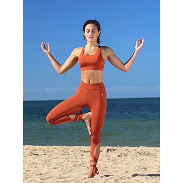 icyzone Strappy Sports Bra – Stylish & Supportive Activewear