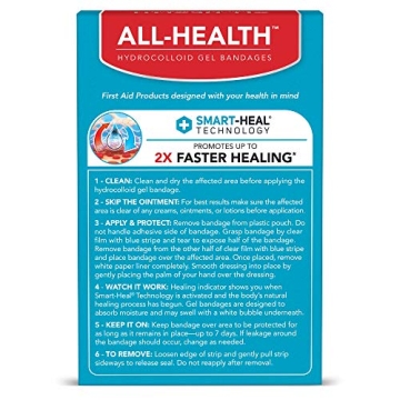 All Health Hydrocolloid Gel Bandages for Fast Healing