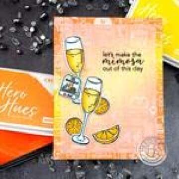 Hero Arts AF422 Ink, Creamsicle Reactive Ink