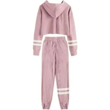 Trendy Girls' Athletic Lounge Sets & Sweatsuits