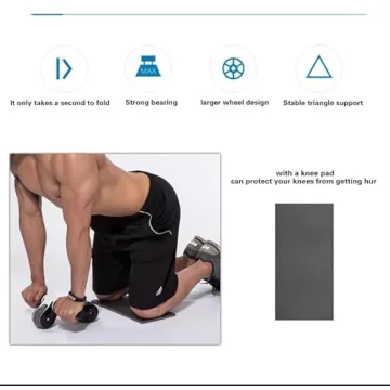 haigof Ab Roller Wheel for Effective Core Workouts
