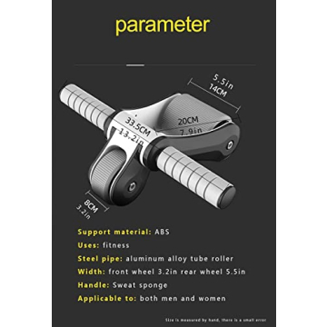 haigof Ab Roller Wheel for Effective Core Workouts