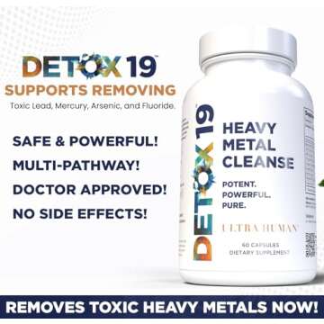 Ultra Human Heavy Metal Detox Capsules for Optimal Wellness