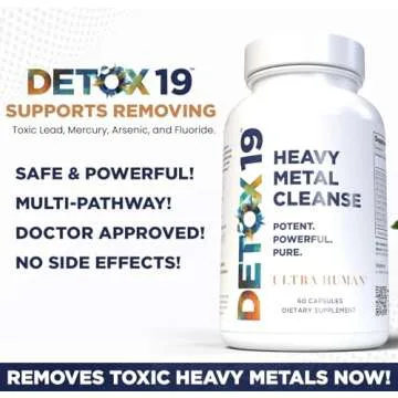 Ultra Human Heavy Metal Detox Capsules for Optimal Wellness