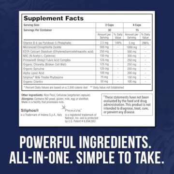 Ultra Human Heavy Metal Detox Capsules for Optimal Wellness