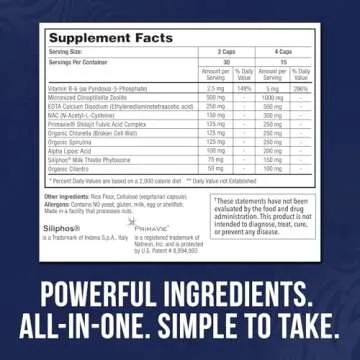 Ultra Human Heavy Metal Detox Capsules for Optimal Wellness