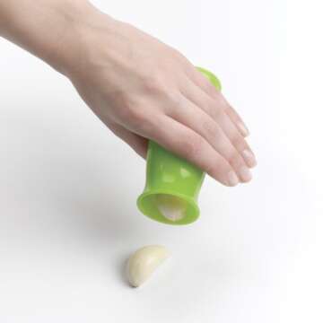 Oxo Good Grips Silicone Garlic Peeler Effortless Garlic Peeling