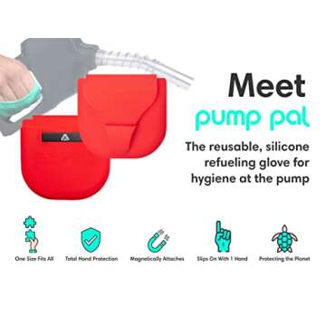 Pump Pal Reusable Fueling Glove | Protect Hands from Filthy Gas Pump Handles and Keypads | Easy Inst...