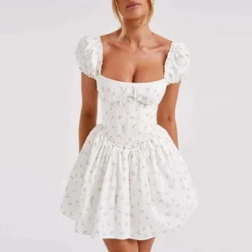 Stylish Y2K Corset Mini Dress for Summer Celebrations