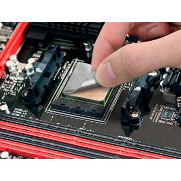 Innovation Cooling Graphite Thermal Pad – Permanent Replacement for Thermal Paste/Grease (30 X 30 mm)