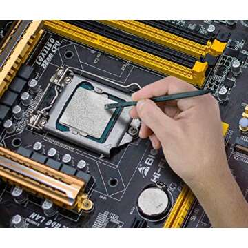 Innovation Cooling Graphite Thermal Pad – Permanent Replacement for Thermal Paste/Grease (30 X 30 mm)