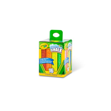 Colorful 16ct Crayola Sidewalk Chalk for Kids
