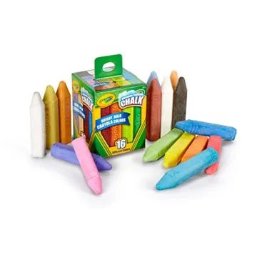 Colorful 16ct Crayola Sidewalk Chalk for Kids
