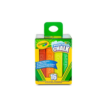 Colorful 16ct Crayola Sidewalk Chalk for Kids