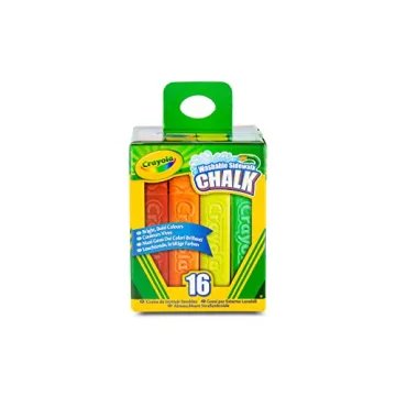 Colorful 16ct Crayola Sidewalk Chalk for Kids