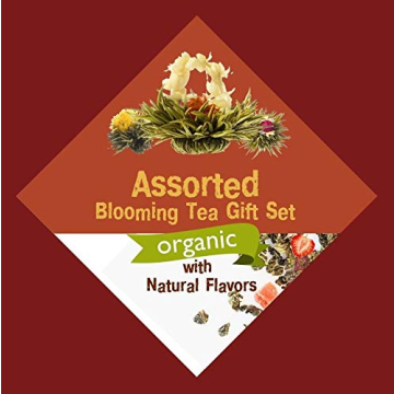 Assorted Blooming Tea Flower Balls with Natural Flavors