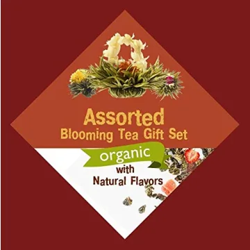 Assorted Blooming Tea Flower Balls with Natural Flavors