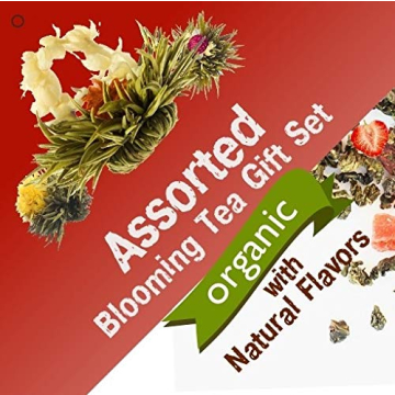 Assorted Blooming Tea Flower Balls with Natural Flavors