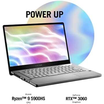 ASUS ROG Zephyrus G14 Gaming Laptop - Slim & Powerful