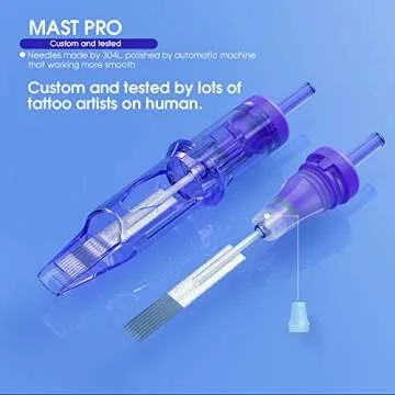 Mast Pro Tattoo Cartridges 1003RL for Precision Tattooing